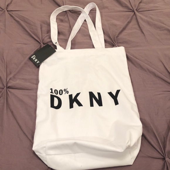 dkny canvas tote